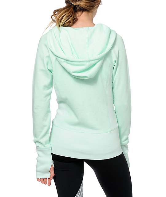 Aperture Horowitz Mint Zip Up Hoodie Zumiez