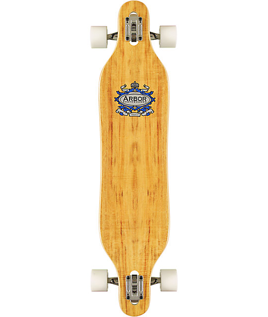 Arbor Axis 40" Drop Through Longboard Complete Zumiez