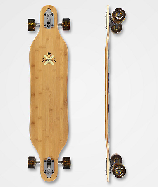 Arbor Axis Bamboo Collection 40" Drop Through Longboard Complete Zumiez