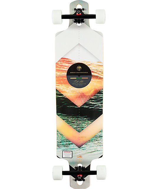 Arbor Dropcruiser PC 38" DropThrough Longboard Complete Zumiez