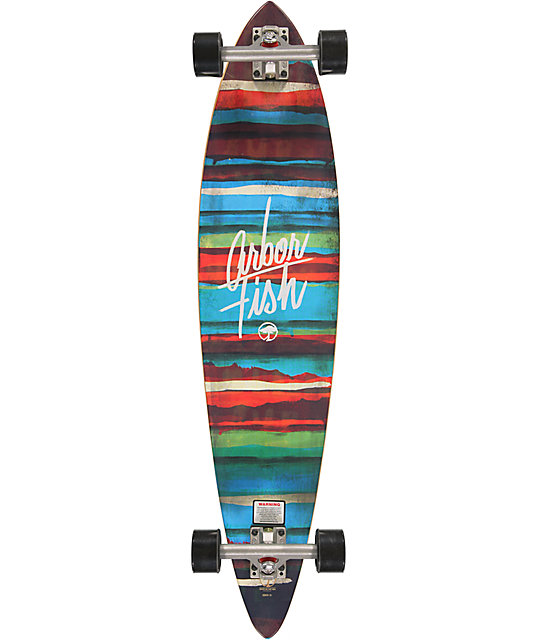 Arbor Fish KOA 39" Longboard Complete Zumiez