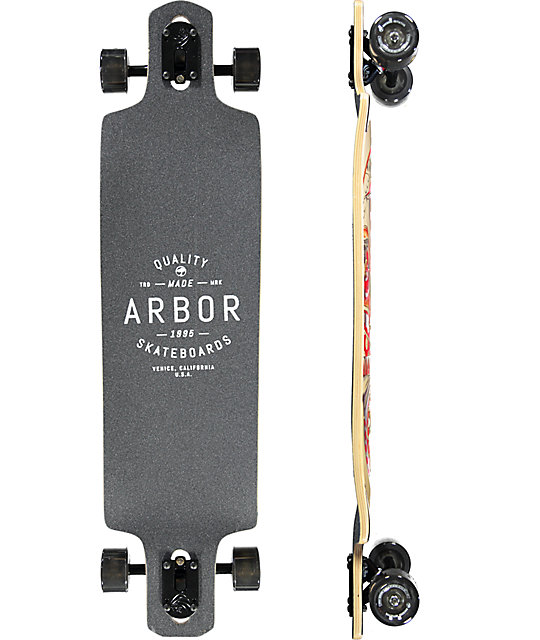 Arbor Kyler Martz Drop Cruiser 38" DropThrough Longboard Complete Zumiez