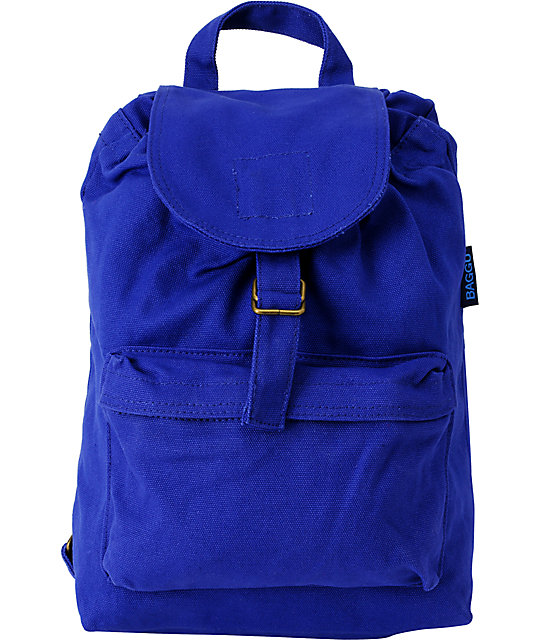 Baggu Cobalt Blue Backpack Zumiez 5560