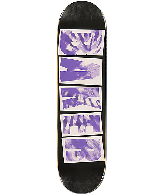 Baker Logo Purple Haze 8.0" Skateboard Deck Zumiez