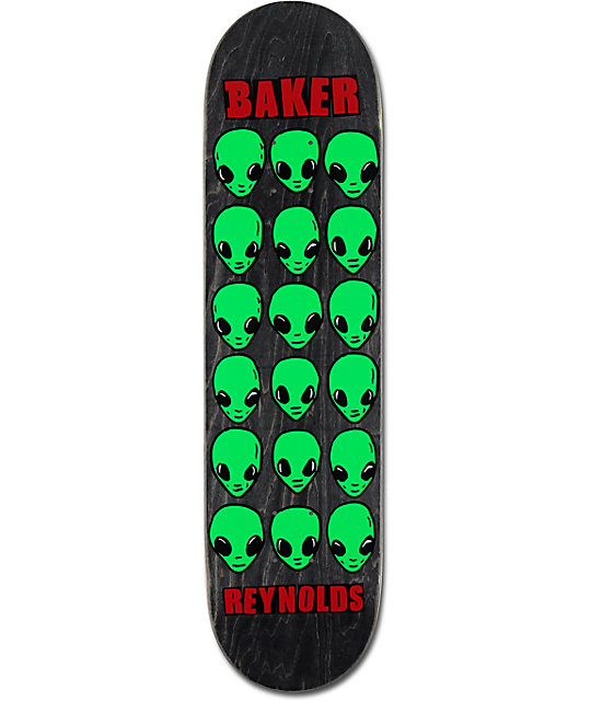 Baker Reynolds Aliens 8.0" Skateboard Deck Zumiez