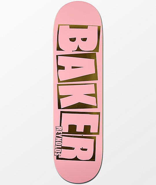 Baker Reynolds Brand Name 8.5" Skateboard Deck Zumiez
