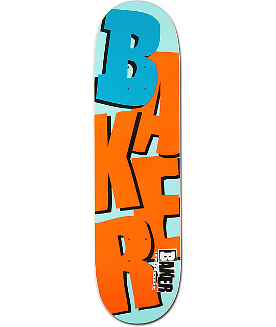 Baker Stacked 8.38" Skateboard Deck Zumiez