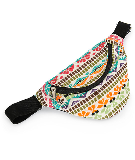 Barganza Multi Tribal Fanny Pack Zumiez