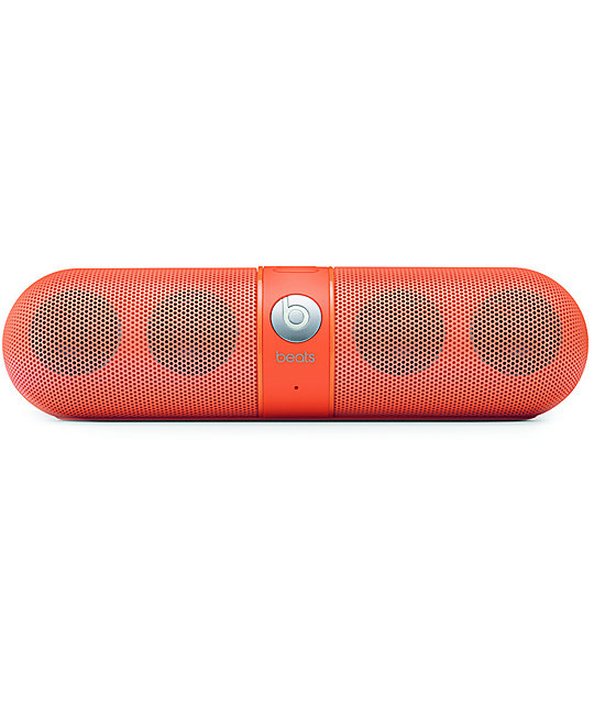 Beats By Dre Beats Pill Neon Orange Wireless Speakers Zumiez