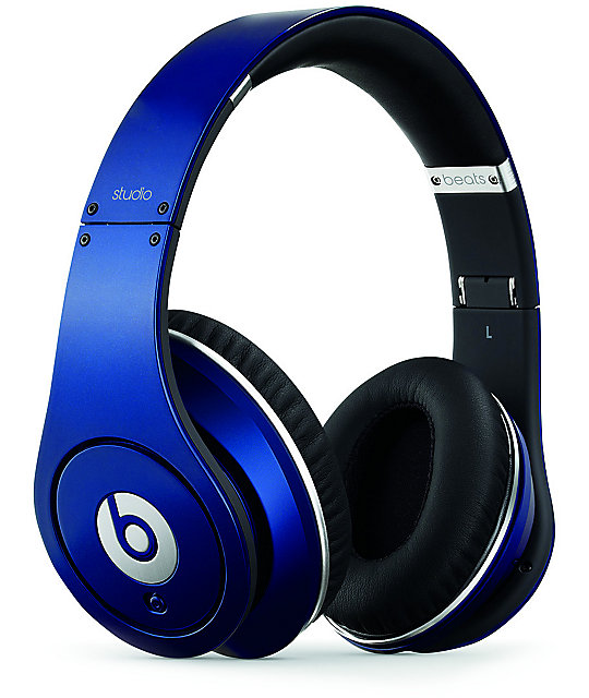 Beats By Dre Limited Edition Studio Blue Headphones | Zumiez