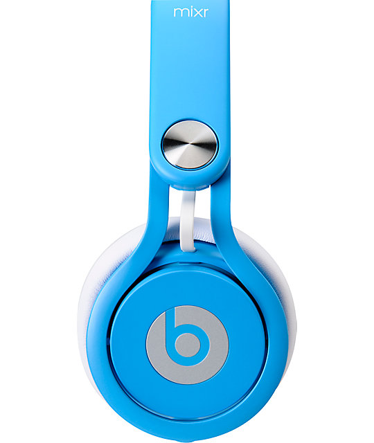 Beats By Dre Mixr Limited Edition Neon Blue Headphones | Zumiez