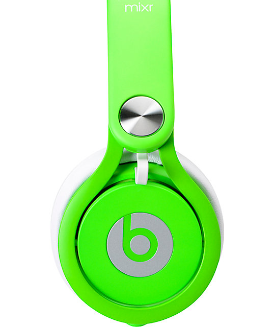 Beats By Dre Mixr Limited Edition Neon Green Headphones | Zumiez