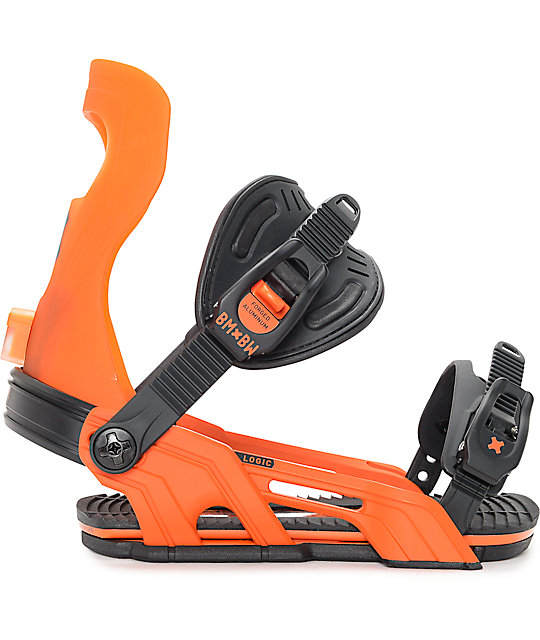 Bent Metal Logic Orange Snowboard Bindings Zumiez