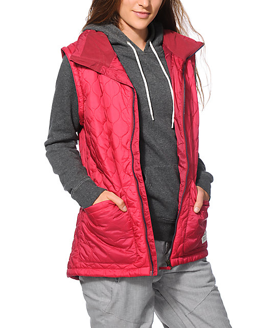 billabong red jacket