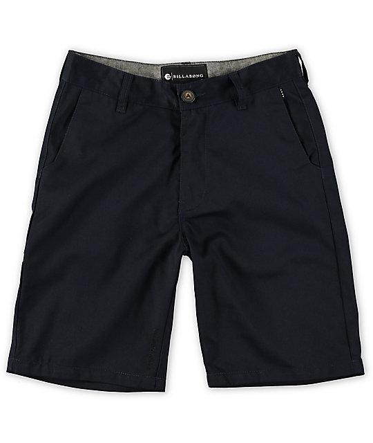 navy blue chino shorts