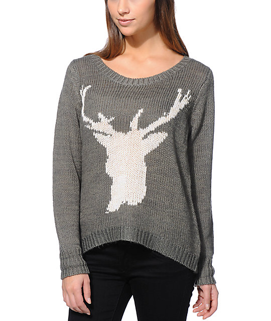 billabong grey sweater