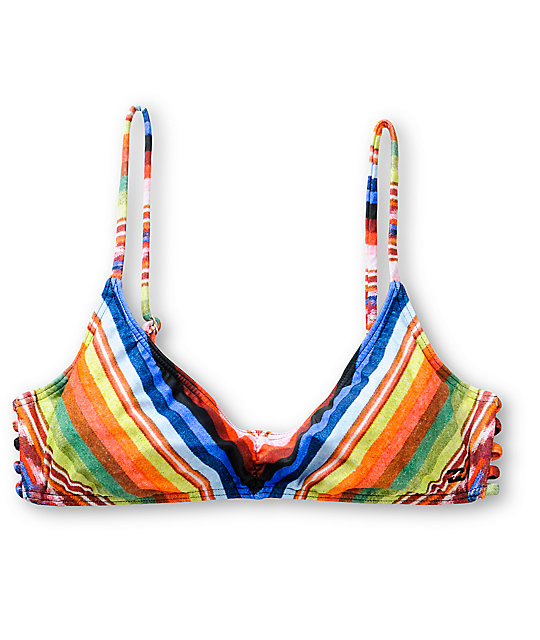 multicolor bralette