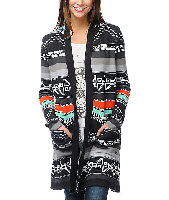 native print sweaters