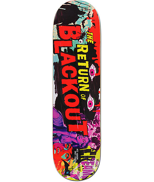Blackout B Movie 8.5" Skateboard Deck Zumiez