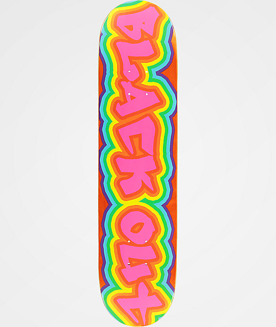 Blackout Pop Art 7.5" Skateboard Deck Zumiez