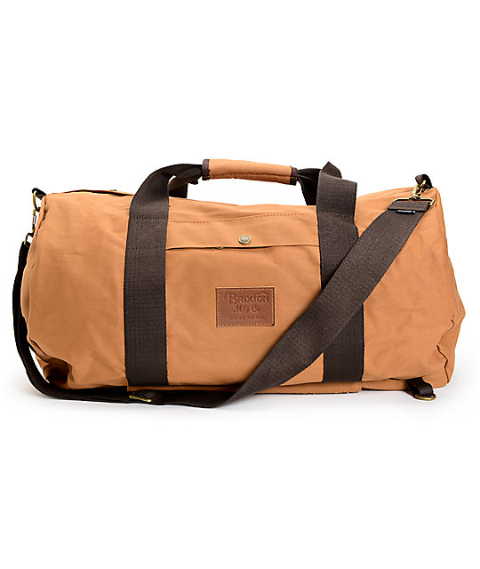 Brixton Bixby Brown Duffle Bag Zumiez