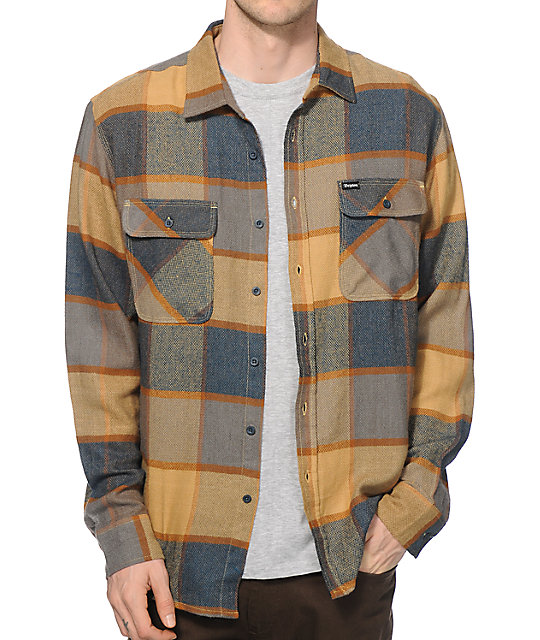 Brixton Bowery Flannel Zumiez