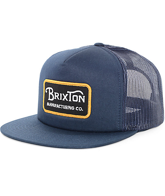 brixton trucker snapback