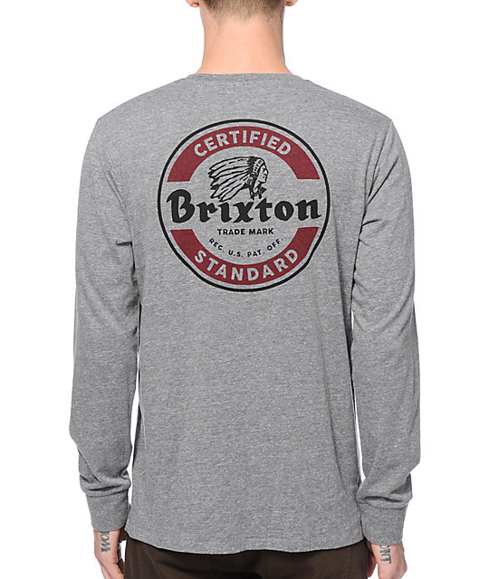 Brixton Soto Long Sleeve TShirt Zumiez