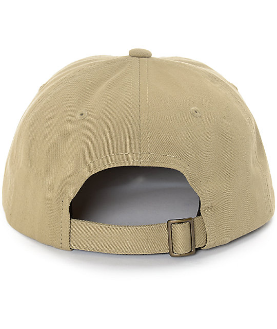 unstructured strapback hat