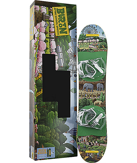 Burton Afterschool Special 80cm Youth Snowboard Package Zumiez
