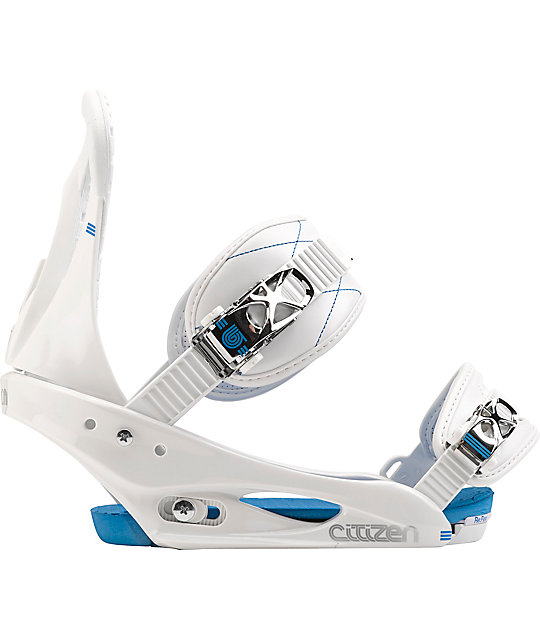 Burton Citizen White Womens Snowboard Bindings Zumiez