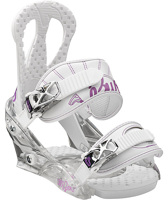 Burton Citizen Womens White Snowboard Bindings Zumiez