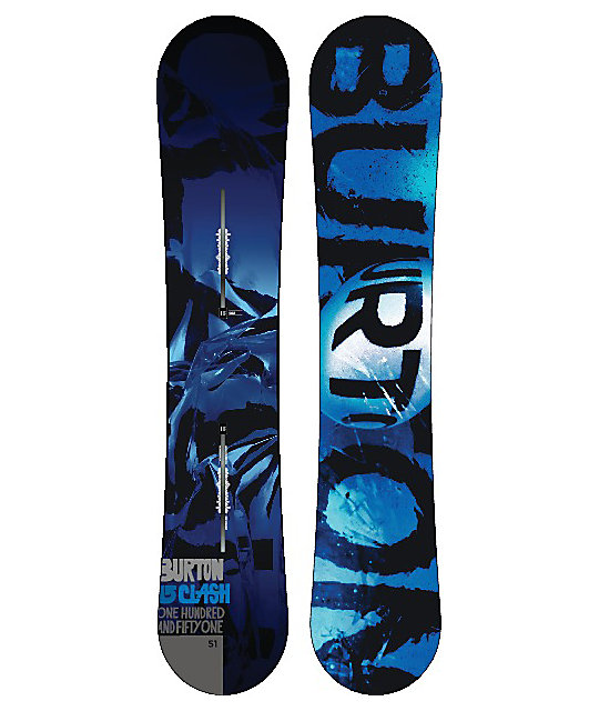 burton clash snowboard 151