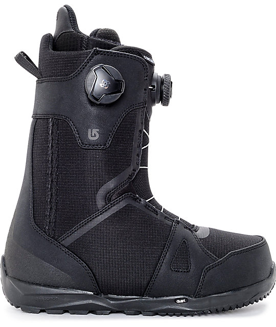 Burton Concord Dual Boa Black Snowboard Boots Zumiez