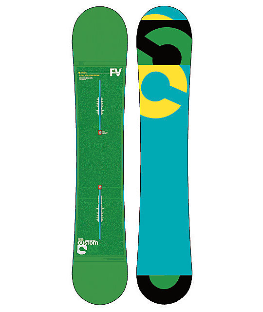 Burton Custom Flying V 163cm Snowboard Zumiez
