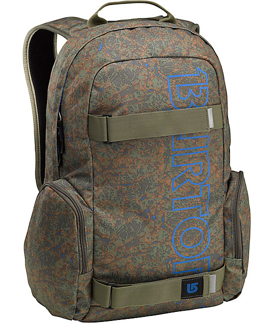 Burton Emphasis Camo Skate Backpack Zumiez
