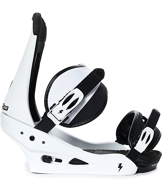 Burton Freestyle White Snowboard Bindings Zumiez