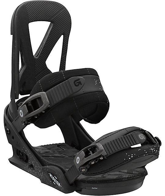 black burton bindings