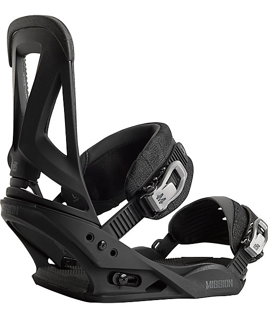 black burton bindings
