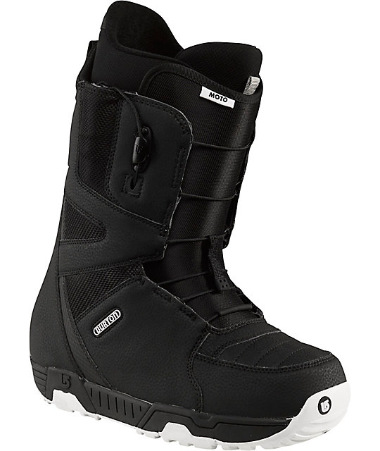 Burton Moto Black Snowboard Boots Zumiez
