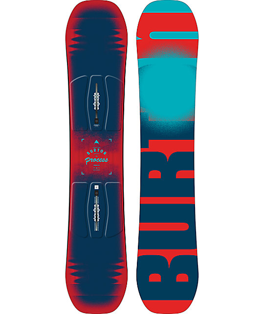 burton snowboard process