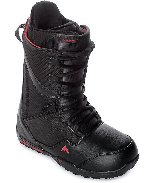 Burton Rampant Black Snowboard Boots Zumiez