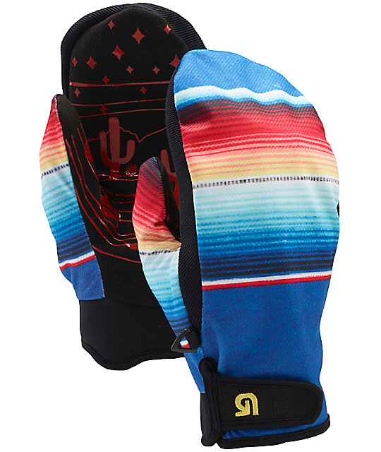 Burton Spectre Pescado Snowboard Mittens Zumiez