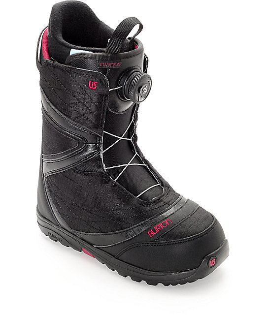 Burton Starstruck Boa Black Womens Snowboard Boots | Zumiez