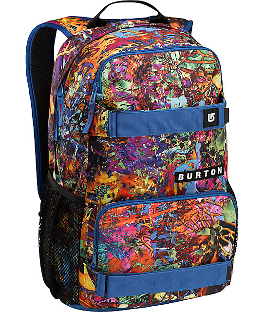 Burton Treble Yell Borna Print Skate Backpack Zumiez