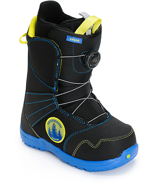 Burton Zipline Boa Kids SnowBoard Boots | Zumiez