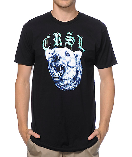 polar t shirt black