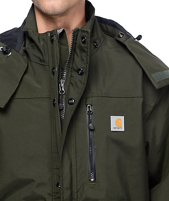Carhartt Shoreline Olive Jacket | Zumiez