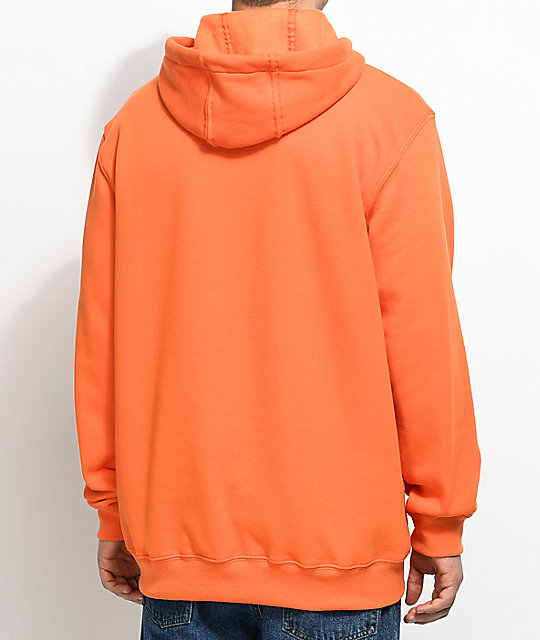 Carhartt Signature Orange & Charcoal Pullover Hoodie Zumiez