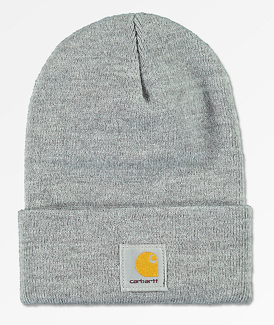 Carhartt Watch Heather Grey Beanie Zumiez